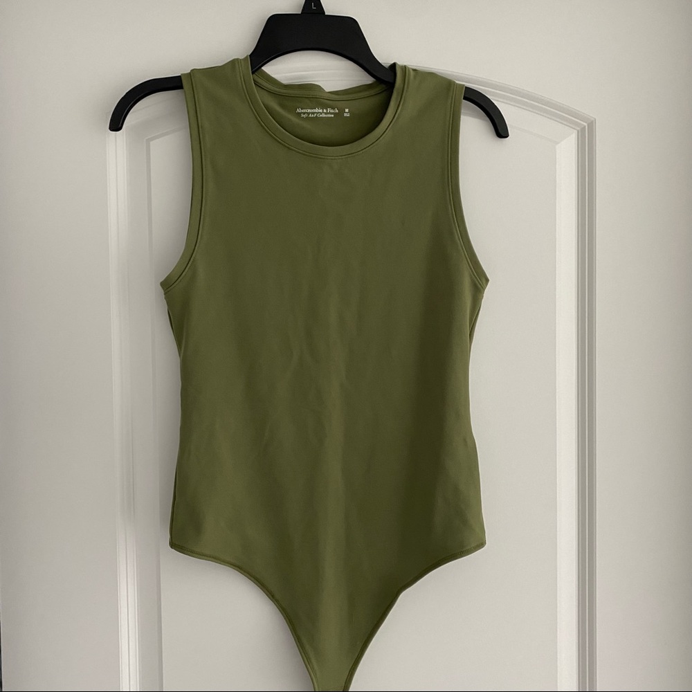 abercrombie and fitch seamless high neck bodysuit